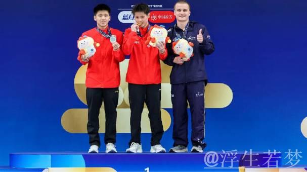 朱子峰问鼎跳水世界杯男子10米台总决赛冠军