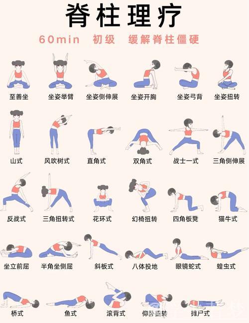 晨间健身操：舒缓脊柱与肩背的拉伸练习